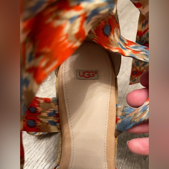 Ugg Beachy Wedges Size 10 - Picture 2 of 7